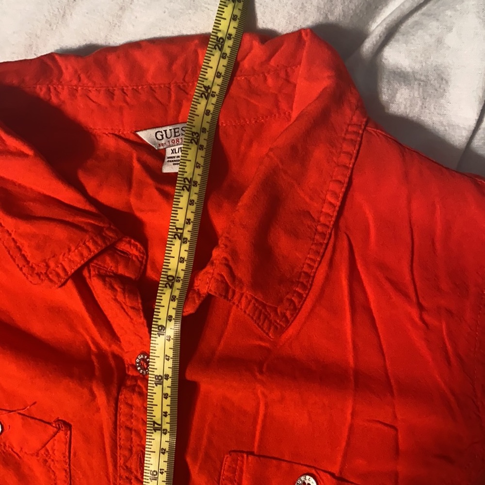 Guess Button Down Tee - image 7